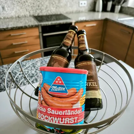 Tor Zum Saueland Mit Sauna Und Whirlpool * Olpe bei Meschede